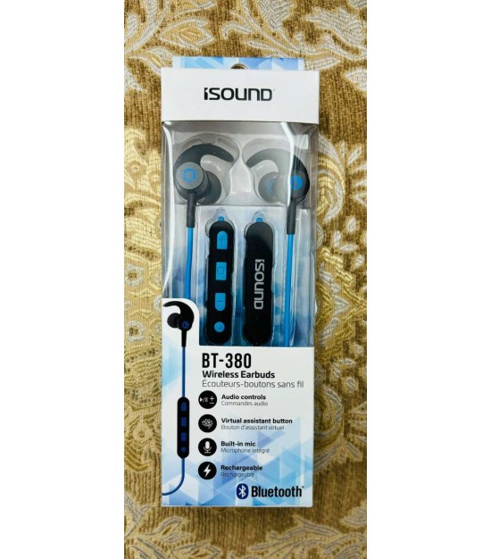 iSound BT-380 Bluetooth Stereo Earbuds With Microphone. 35000Pairs. EXW Los Angeles